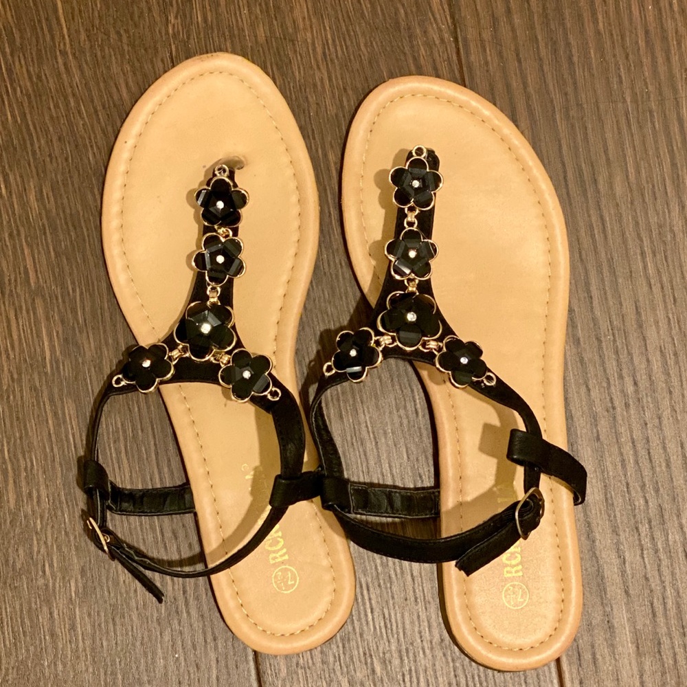 Embellished sandals